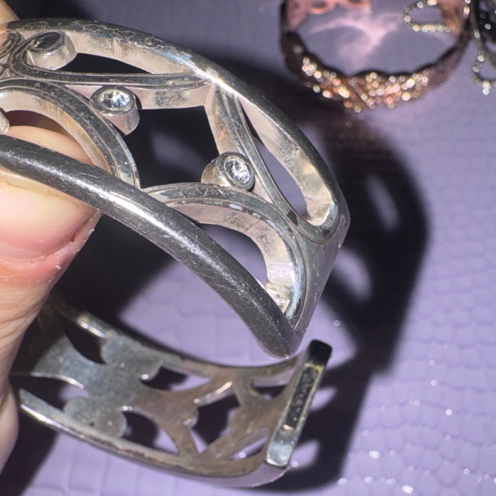 Brighton Elegant Silver bangle Bracelet - Picture 3 of 7